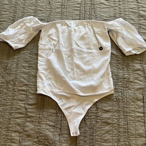 A&F off shoulder bodysuit